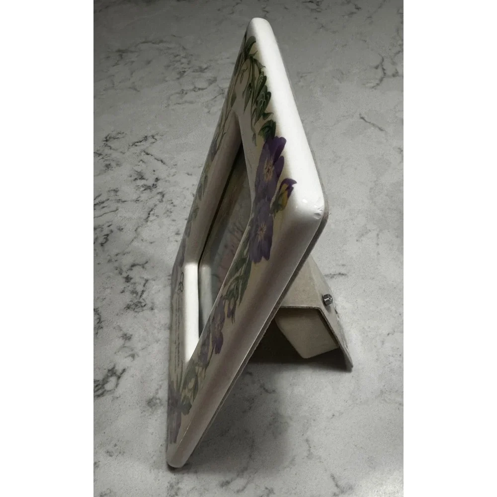 Vintage Ceramic Musical Picture Frame - 